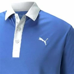 Puma Gents Gamer Polo Shirt Bright Cobalt - High Rise -Cheap Footwear Store P 599118PUMASHIRTBRIGHTCOBALTHIGHRISEGENTS 2 L