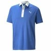 Puma Gents Gamer Polo Shirt Bright Cobalt - High Rise -Cheap Footwear Store P 599118PUMASHIRTBRIGHTCOBALTHIGHRISEGENTS L