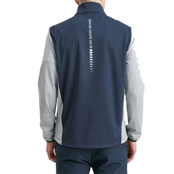 ABACUS Gent Dornoch Softshell Hybrid Jacker Navy - Light Grey (373) 4 ABACUS Gent Dornoch Softshell Hybrid Jacker Navy - Light Grey (373) - Image 2