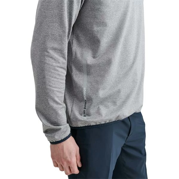 ABACUS Gents Loop Hoodie Light Grey Melange (702) 6 ABACUS Gents Loop Hoodie Light Grey Melange (702) - Image 4
