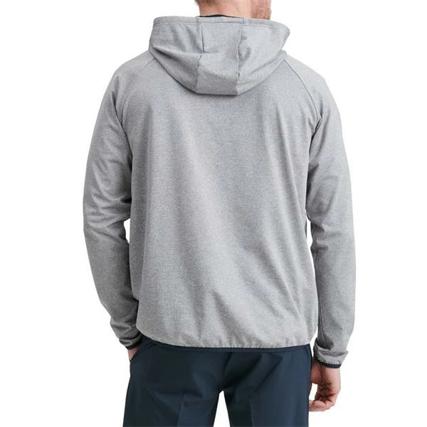 ABACUS Gents Loop Hoodie Light Grey Melange (702) 7 ABACUS Gents Loop Hoodie Light Grey Melange (702) - Image 5