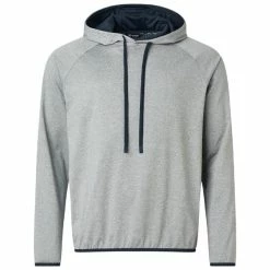 ABACUS Gents Loop Hoodie Light Grey Melange (702)