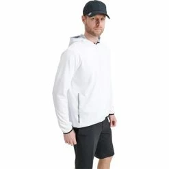 ABACUS Gents Loop Hoodie White (100) -Cheap Footwear Store P 6474ABACUSHOODIEWHITE100GENTS 4 L