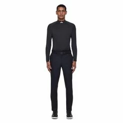 J.Lindeberg Gents Aello Soft Compression Baselayer Black -Cheap Footwear Store P 672505660JLINDBERGBASELAYERBLACKGENTS 4 L