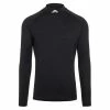 J.Lindeberg Gents Aello Soft Compression Baselayer Black -Cheap Footwear Store P 672505660JLINDBERGBASELAYERBLACKGENTS L