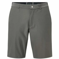 ABACUS Gents Mellion Stretch Shorts Dark Grey (650)