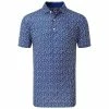 FootJoy Gents Tossed Tulips Lisle Polo Shirt Twilight - White 2 FootJoy Gents Tossed Tulips Lisle Polo Shirt Twilight - White -Cheap Footwear Store P 80021FOOTJOYSHIRTTWILIGHTWHITEGENTS L