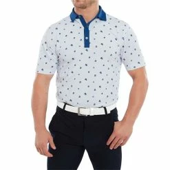 FootJoy Gents Scattered Floral Print Polo Shirt White Twilight 9 FootJoy Gents Scattered Floral Print Polo Shirt White Twilight -Cheap Footwear Store P 80043FOOTJOYSHIRTWHITETWILIGHTGENTS 2 L