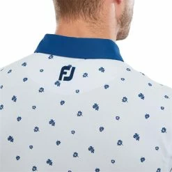 FootJoy Gents Scattered Floral Print Polo Shirt White Twilight 11 FootJoy Gents Scattered Floral Print Polo Shirt White Twilight -Cheap Footwear Store P 80043FOOTJOYSHIRTWHITETWILIGHTGENTS 4 L