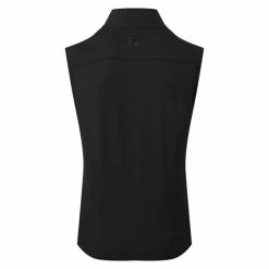 FootJoy Gents Ottoman Knit Vest Black 8 FootJoy Gents Ottoman Knit Vest Black -Cheap Footwear Store P 80064FOOTJOYVESTBLACKGENTS 1 L