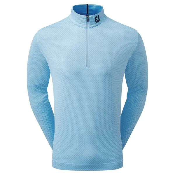 FootJoy Gents Tonal Print Knit Chill Out True Blue 3 FootJoy Gents Tonal Print Knit Chill Out True Blue