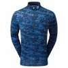 FootJoy Gents Cloud Camo Print Midlayer Navy -Cheap Footwear Store P 80111FOOTJOYMIDLAYERNAVYGENTS L