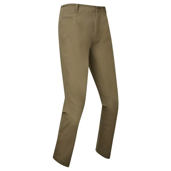 FootJoy Gents Tapered Fit Chino Trousers Dusky Olive 3 FootJoy Gents Tapered Fit Chino Trousers Dusky Olive