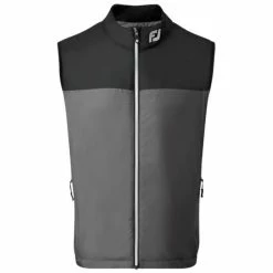 FootJoy Gents Lightweight Thermal Vest Black - Coal