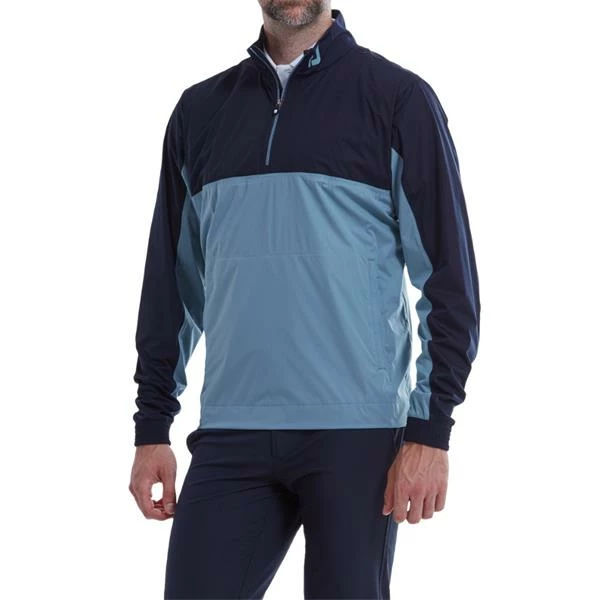 FootJoy Gents HydroKnit Waterproof Half Zip Navy - Denim 5 FootJoy Gents HydroKnit Waterproof Half Zip Navy - Denim - Image 3