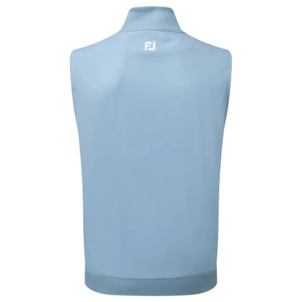 FootJoy Gents Stretch Woven Vest Dusk Blue 4 FootJoy Gents Stretch Woven Vest Dusk Blue - Image 2