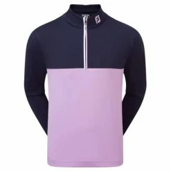 FootJoy Gents Colour Block Chill-Out Navy - Lavender
