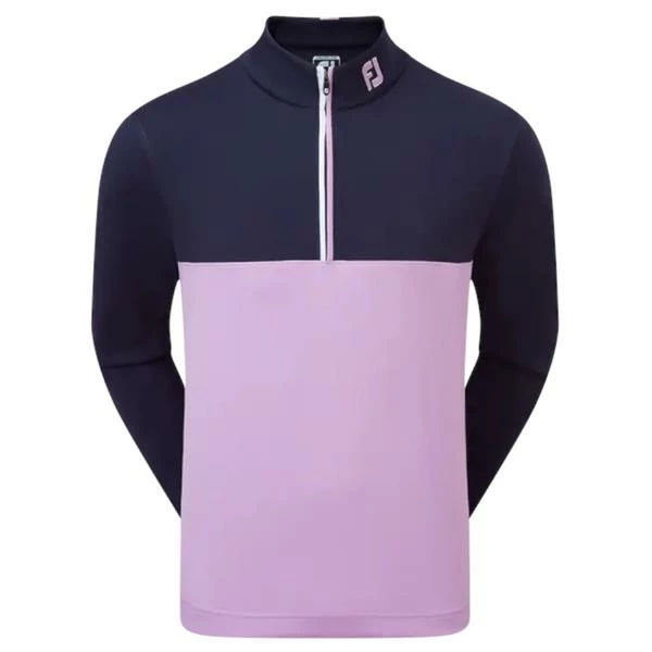 FootJoy Gents Colour Block Chill-Out Navy - Lavender 3 FootJoy Gents Colour Block Chill-Out Navy - Lavender