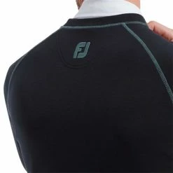 FootJoy Gents French Terry Crew Neck Sweater Navy -Cheap Footwear Store P 88406FOOTJOYSWEATERHEATHERNAVYGENTS 4 L