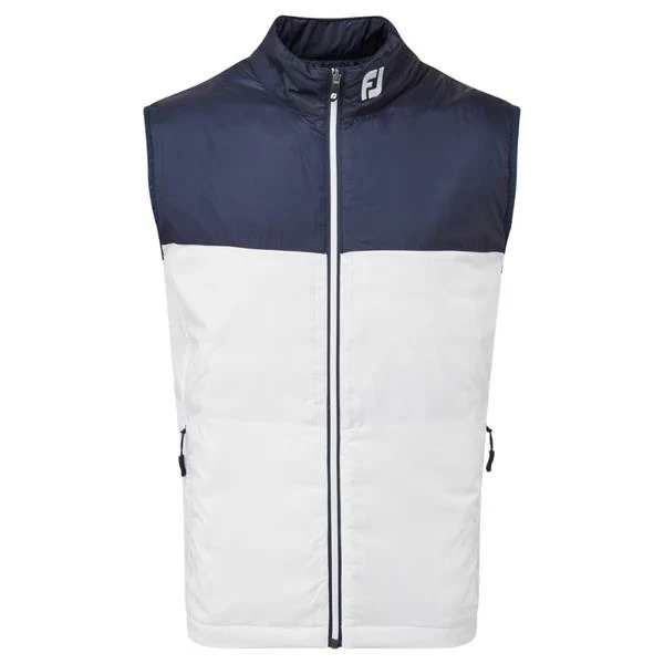 FootJoy Gents Lightweight Thermal Vest Navy- White 3 FootJoy Gents Lightweight Thermal Vest Navy- White