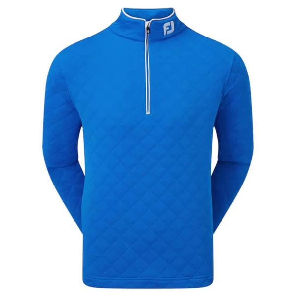FootJoy Gents Diamond Jacquard Chill-Out Cobalt - White 3 FootJoy Gents Diamond Jacquard Chill-Out Cobalt - White