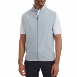 FootJoy Gents Full-Zip Knit Vest Grey 8 FootJoy Gents Full-Zip Knit Vest Grey -Cheap Footwear Store P 88457FJGENTSFULLZIPKNITVESTGREY 2 L