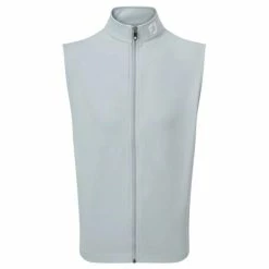 FootJoy Gents Full-Zip Knit Vest Grey