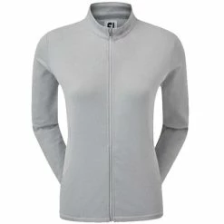 FootJoy Ladies Full-Zip Performance Midlayer Heather Grey