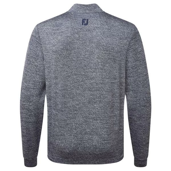 FootJoy Gents Jacquard Chill-Out Midlayer Navy 4 FootJoy Gents Jacquard Chill-Out Midlayer Navy - Image 2
