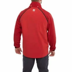 FootJoy Gents Hydro Tour Waterproof Jacket Red Tonal -Cheap Footwear Store P 88800FOOTJOYJACKETREDTONALGENTS 3 L