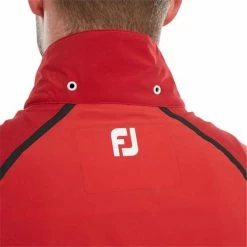 FootJoy Gents Hydro Tour Waterproof Jacket Red Tonal -Cheap Footwear Store P 88800FOOTJOYJACKETREDTONALGENTS 4 L