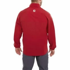 FootJoy Gents HydroLite Waterproof Jacket Red Tonal -Cheap Footwear Store P 88802FOOTJOYJACKETREDTONALGENTS 3 L