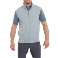 FootJoy Gents ThermoSeries Hybrid Vest Grey -Cheap Footwear Store P 88810FOOTJOYVESTGREYGENTS 2 L