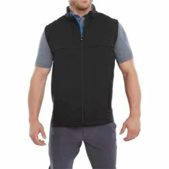 FootJoy Gents Hybrid Vest Black -Cheap Footwear Store P 88824FOOTJOYVESTBLACKGENTS 2 L