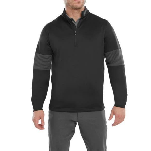 FootJoy Gents Ribbed Chill Out XP Black - Charcoal 5 FootJoy Gents Ribbed Chill Out XP Black - Charcoal - Image 3