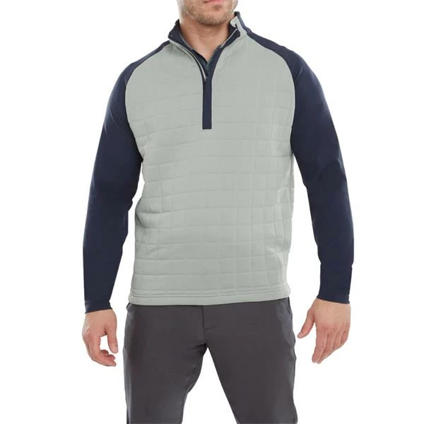 FootJoy Gents Quilted Chill Out XP Grey - Navy 5 FootJoy Gents Quilted Chill Out XP Grey - Navy - Image 3