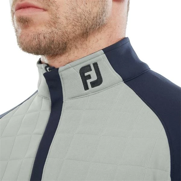 FootJoy Gents Quilted Chill Out XP Grey - Navy 7 FootJoy Gents Quilted Chill Out XP Grey - Navy - Image 5
