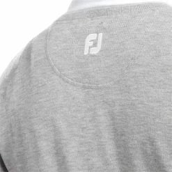 FootJoy Gents Wool Blend V-Neck Pullover Heather Grey -Cheap Footwear Store P 90136FOOTJOYPULLOVERHEATHERGREYGENTS 4 L