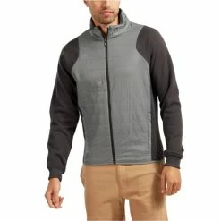 FootJoy Gents Hybrid Jacket Charcoal Grey -Cheap Footwear Store P 92970FJGENTSHYBRIDJACKETCHARCOALGREY 2 L