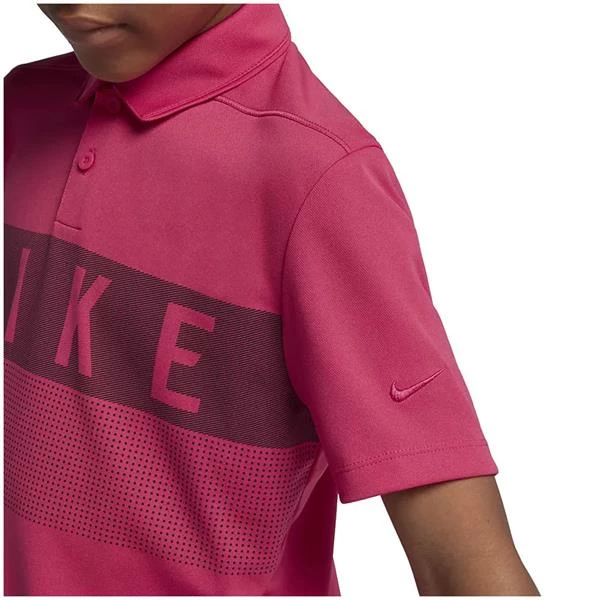 Nike Junior - Boys Dry Polo Shirt Pink (666) 4 Nike Junior - Boys Dry Polo Shirt Pink (666) - Image 2