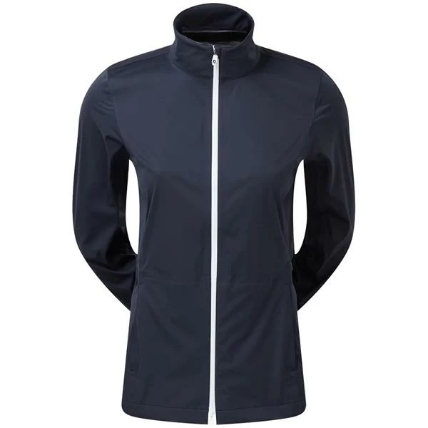 FootJoy Ladies Hydroknit Jacket Navy 3 FootJoy Ladies Hydroknit Jacket Navy