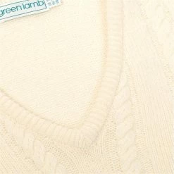 Green Lamb Ladies Gigi Superwool V-Neck Sweater Winter White 13 Green Lamb Ladies Gigi Superwool V-Neck Sweater Winter White -Cheap Footwear Store P AG21896GREENLAMBSWEATERWINTERWHITELADIES 5 L