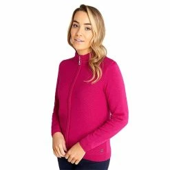 Green Lamb Ladies Gene Lined Cardigan Cerise -Cheap Footwear Store P AG21898GREENLAMBCARDIGANCERISELADIES 4 L