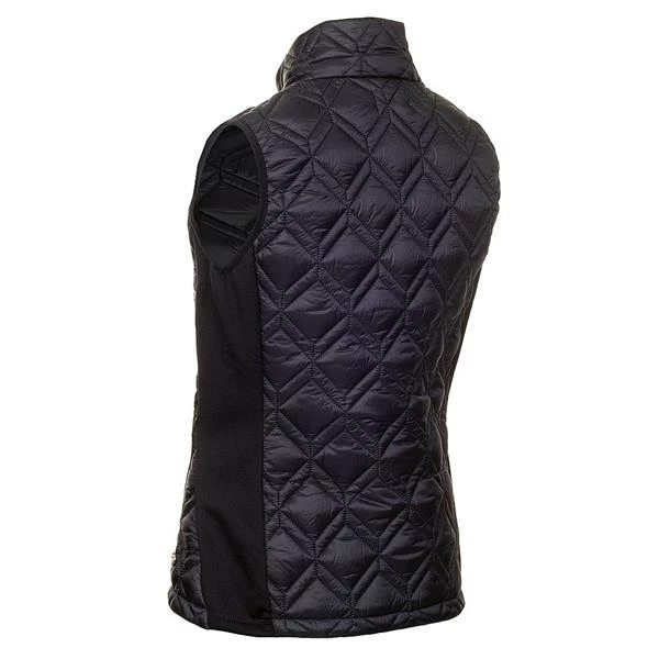 Green Lamb Ladies Gerry Quilted Gilet Black 4 Green Lamb Ladies Gerry Quilted Gilet Black - Image 2