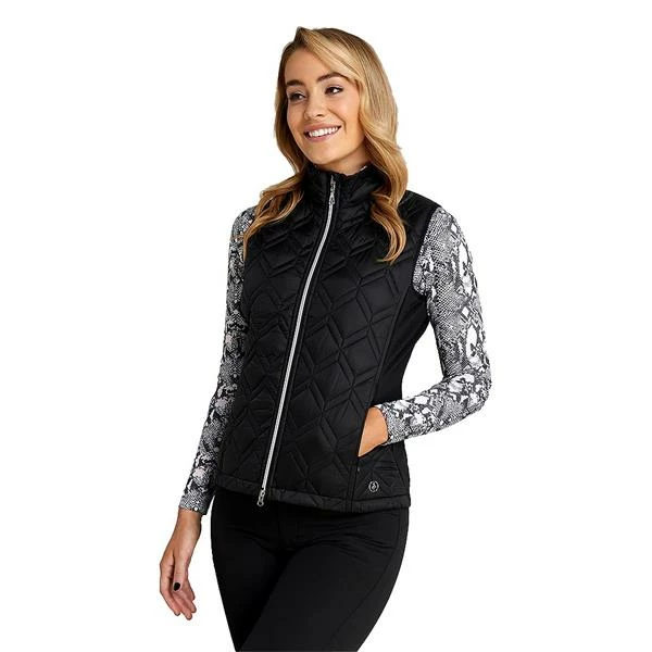 Green Lamb Ladies Gerry Quilted Gilet Black 7 Green Lamb Ladies Gerry Quilted Gilet Black - Image 5