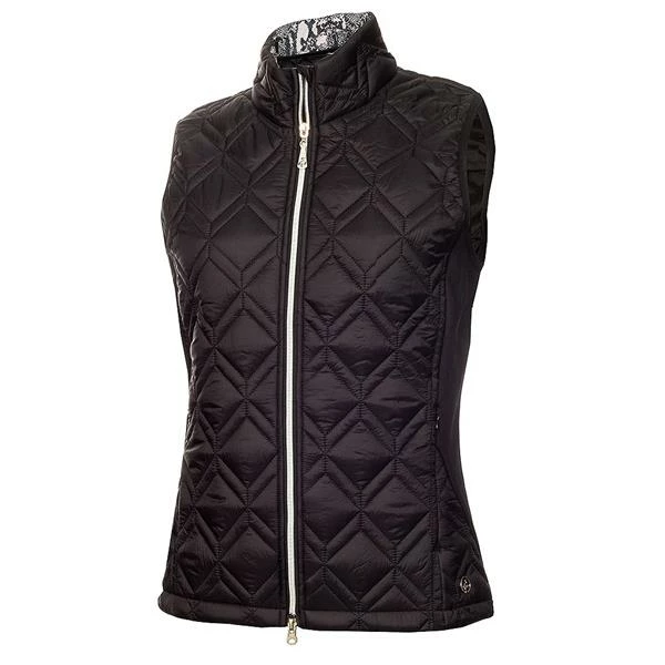 Green Lamb Ladies Gerry Quilted Gilet Black 3 Green Lamb Ladies Gerry Quilted Gilet Black