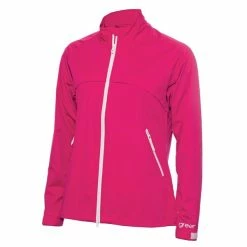 Green Lamb Ladies Gala Waterproof Jacket Cerise
