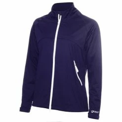 Green Lamb Ladies Gala Waterproof Jacket Navy