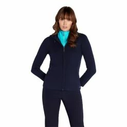 Green Lamb Ladies Kimberely Full Zip Hybrid Hoodie Navy 12 Green Lamb Ladies Kimberely Full Zip Hybrid Hoodie Navy -Cheap Footwear Store P AG22947GREENLAMBHOODIENAVYLADIES 4 L