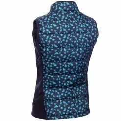 Green Lamb Ladies Maggie Padded Printed Gilet Flake Navy -Cheap Footwear Store P AG22950GREENLAMBGILETFLAKENAVYLADIES 1 L